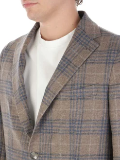 Tagliatore | Giacca Uomo Finestrata in Lana e Cashmere><noscript><img width=