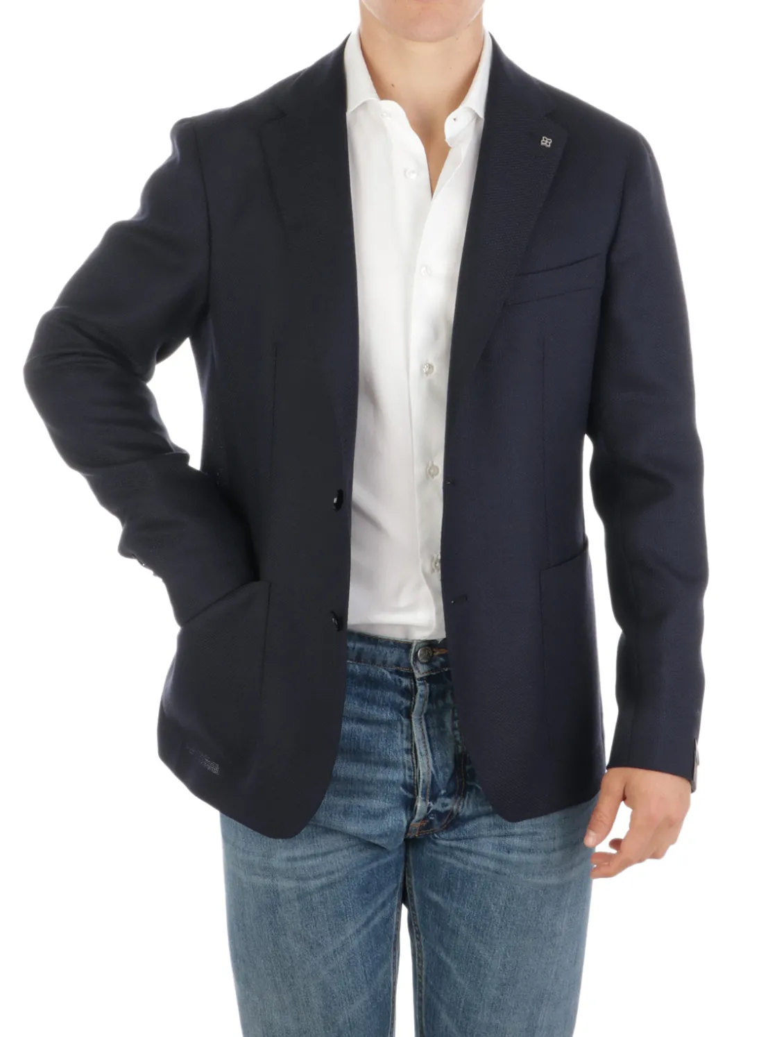 Tagliatore | Giacca Uomo in Lana Occhio di Pernice>Uomo Blazer E Giacche