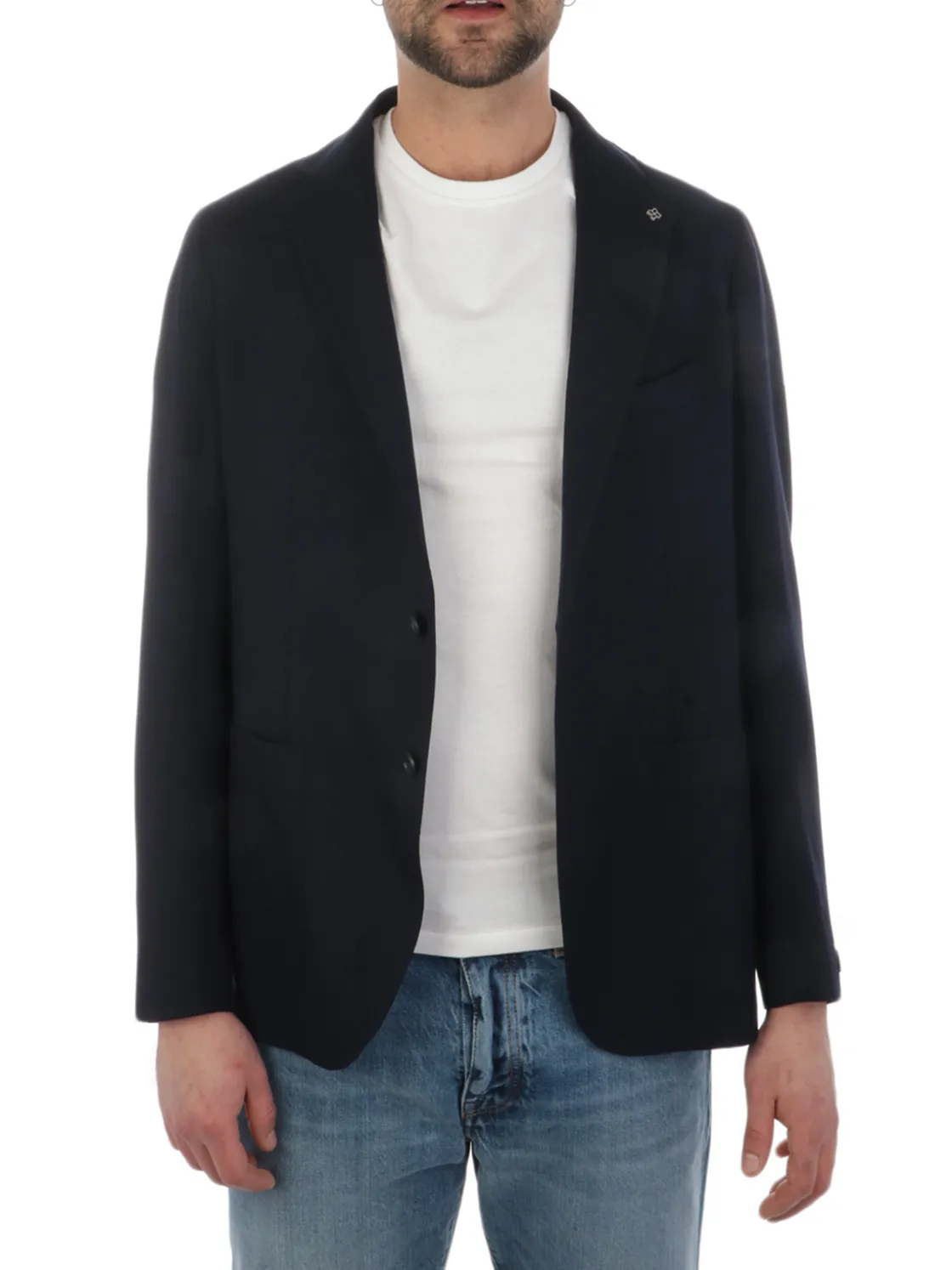 Tagliatore | Giacca Uomo in Lana Vergine Stretch>Uomo Blazer E Giacche