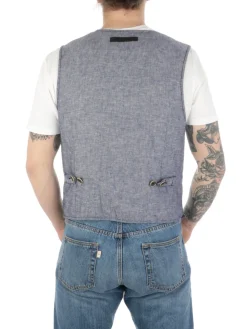 The Jack Leathers | Gilet Uomo in Suede Lorry><noscript><img width=