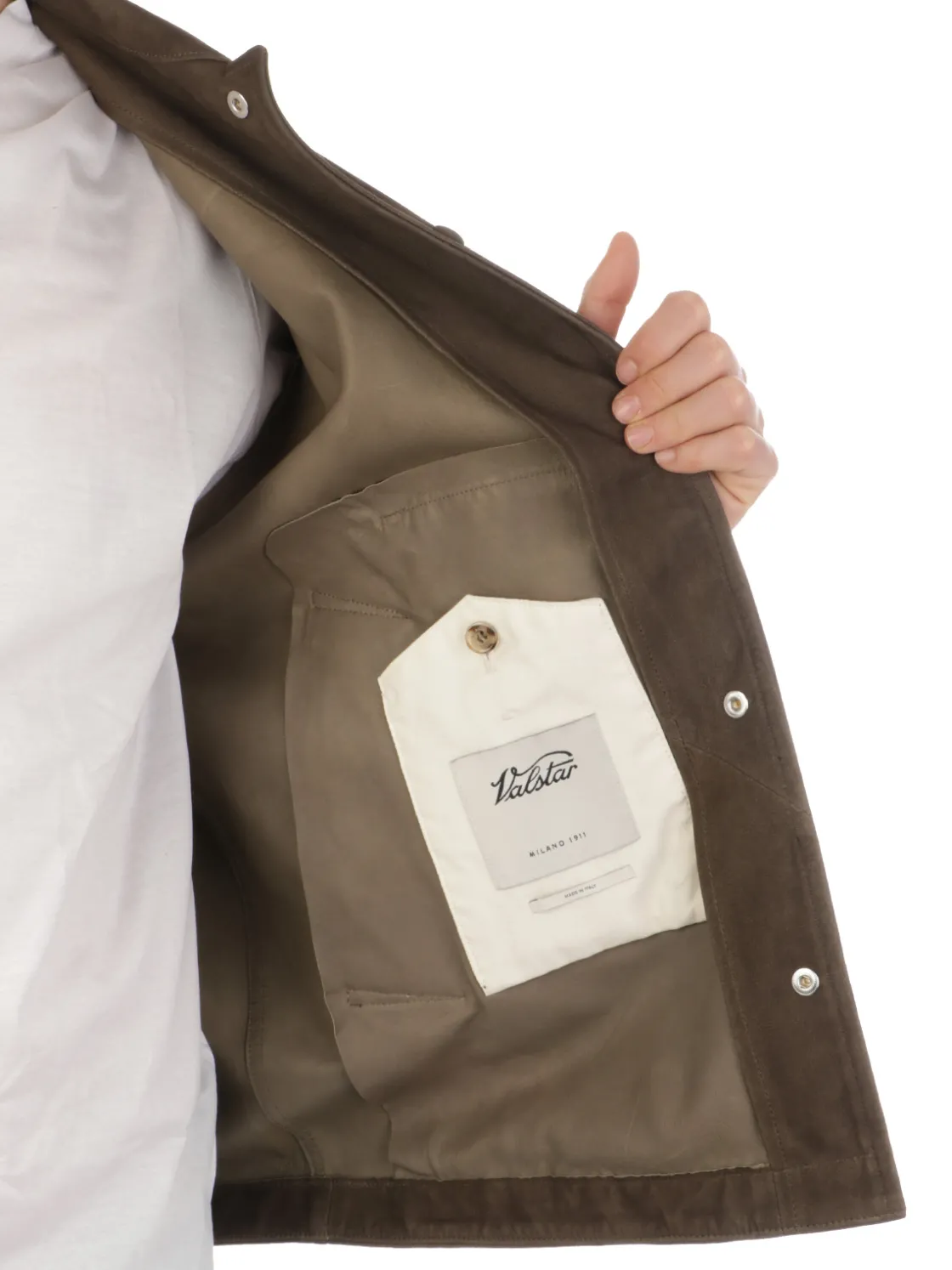 Valstar | Ted Coach Jacket in Suede>Uomo Giubbotti E Piumini
