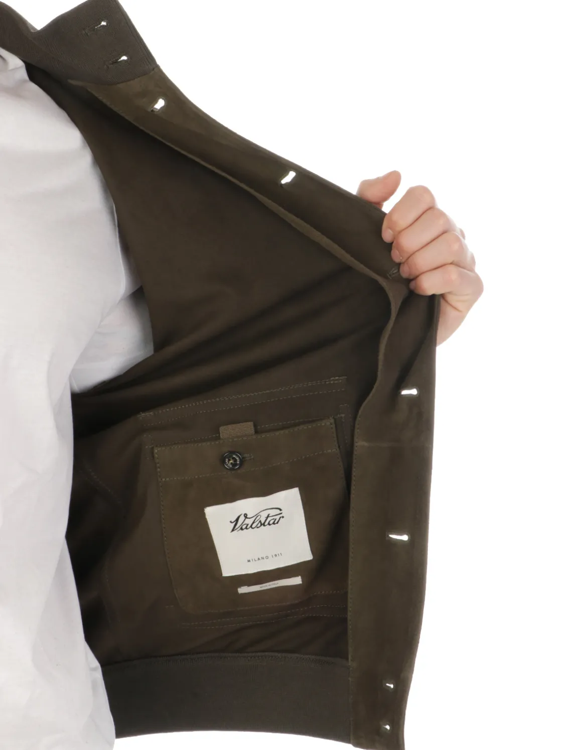Valstar | ino Sfoderato in Suede>Uomo Giubbotti E Piumini