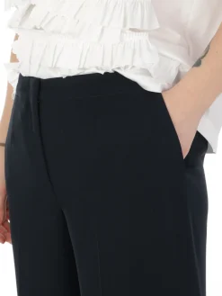 Via Masini 80 | Pantaloni a Palazzo Donna Stretch><noscript><img width=