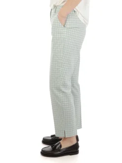 Via Masini 80 | Pantaloni Donna Vichy in Cotone>Donna Pantaloni