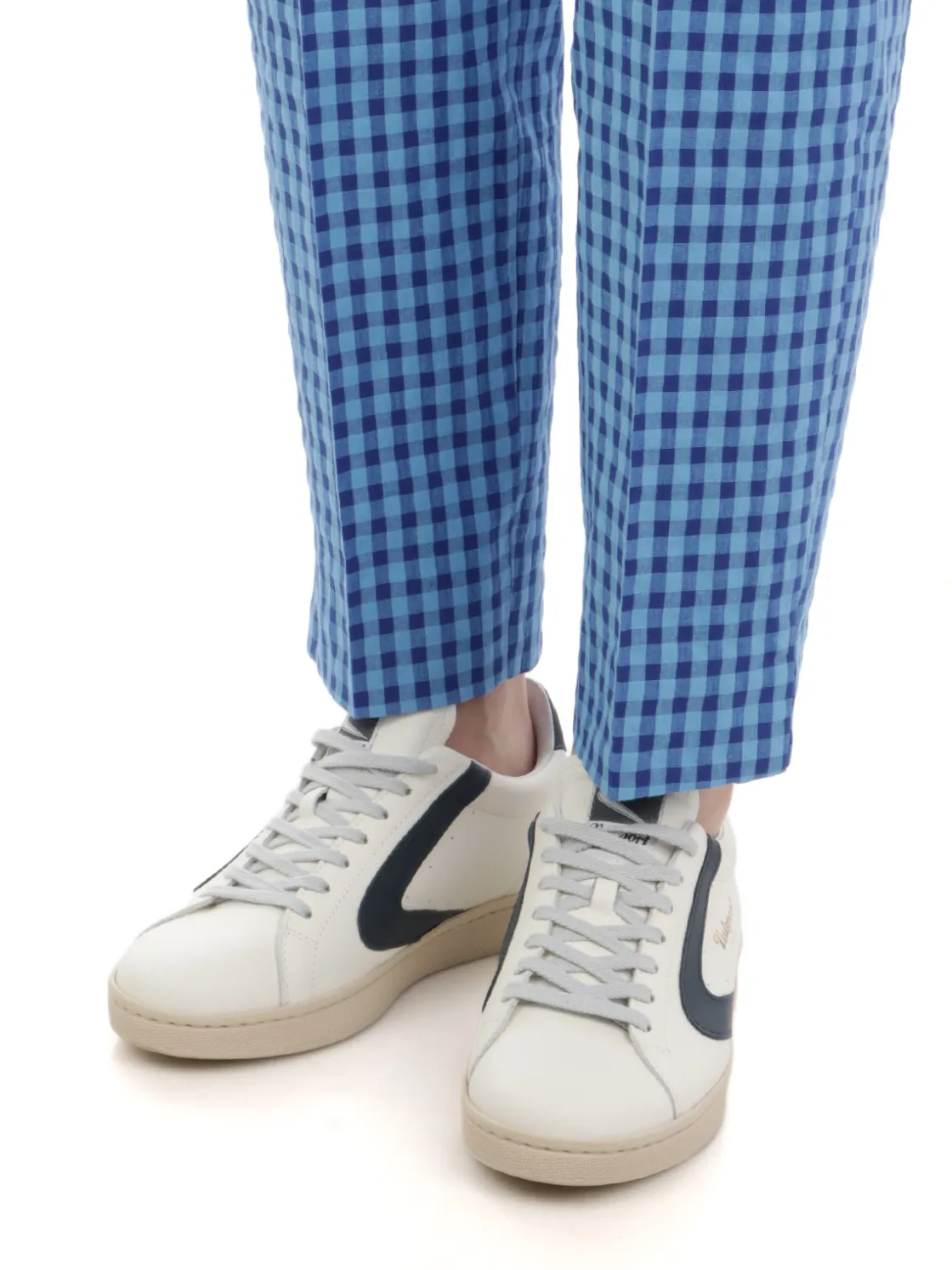 Via Masini 80 | Pantaloni Donna Vichy in Cotone>Donna Pantaloni