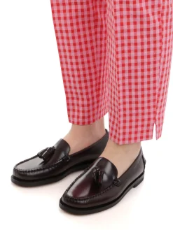 Via Masini 80 | Pantaloni Donna Vichy in Cotone><noscript><img width=