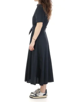 Woolrich | Abito Lungo Donna in Cotone>Donna Abiti