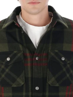 Woolrich | Alaskan Overshirt Uomo in Lana><noscript><img width=