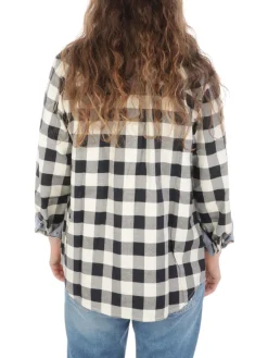 Woolrich | Camicia Donna in Flanella Check>Donna Camicie