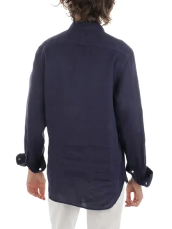 Woolrich | Camicia Uomo in Lino><noscript><img width=