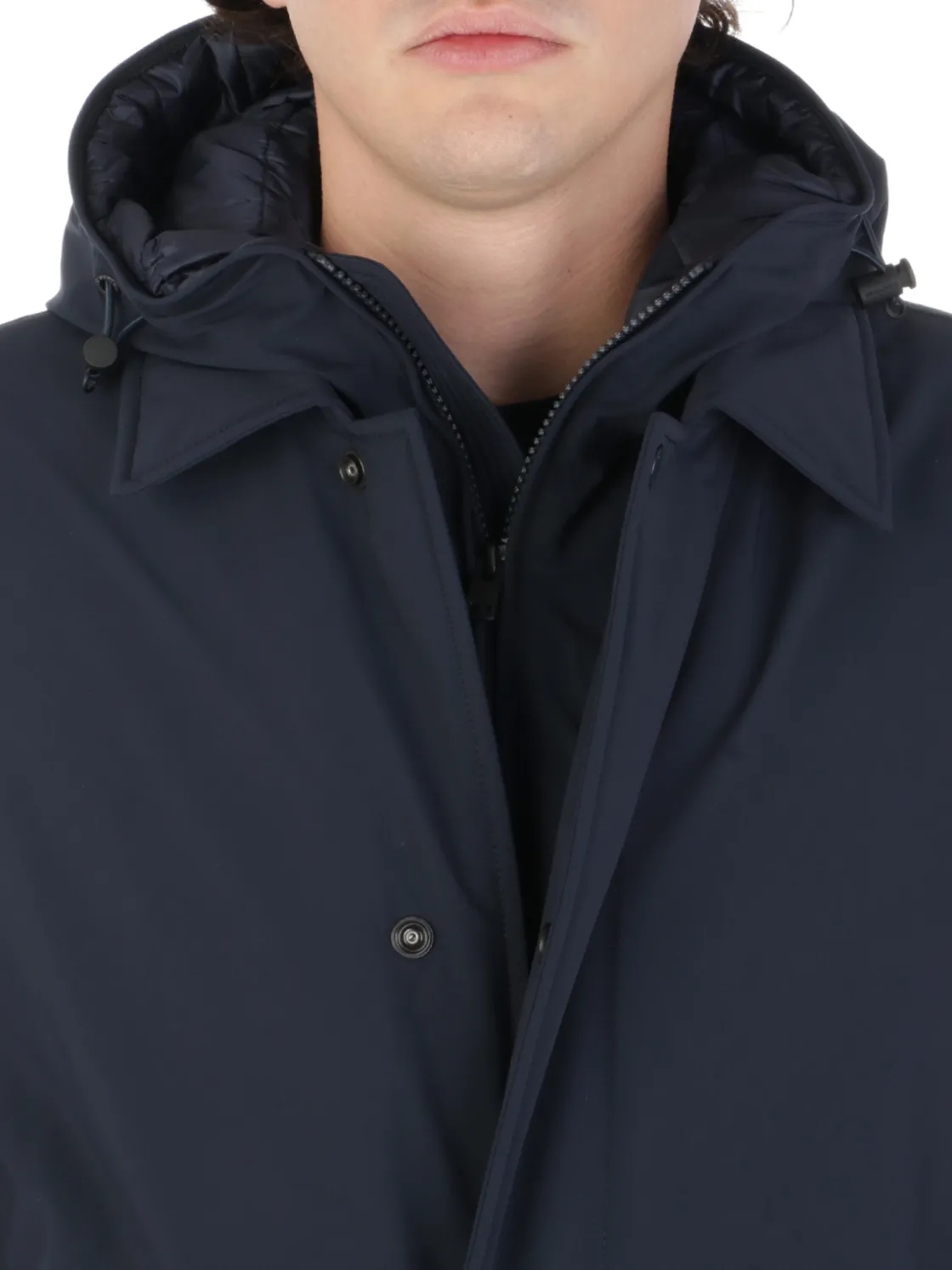 Woolrich | Cappotto Uomo Stretch Carcoat>Uomo Giubbotti E Piumini