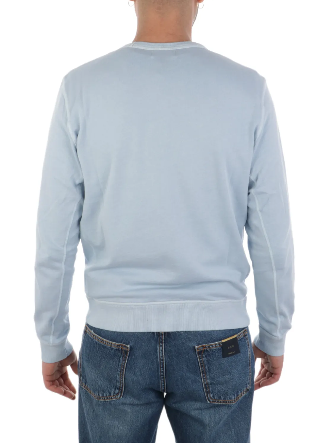 Woolrich | Felpa Uomo in Cotone Tinto in Capo>Uomo Felpe