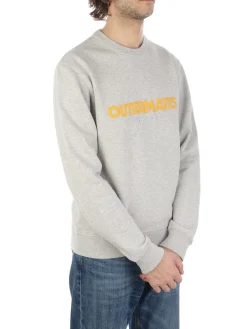 Woolrich | Felpa Uomo Outermates in Cotone>Uomo Felpe