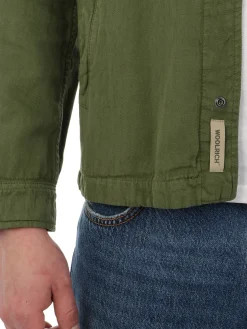 Woolrich | Overshirt Uomo Cotton Hemp><noscript><img width=