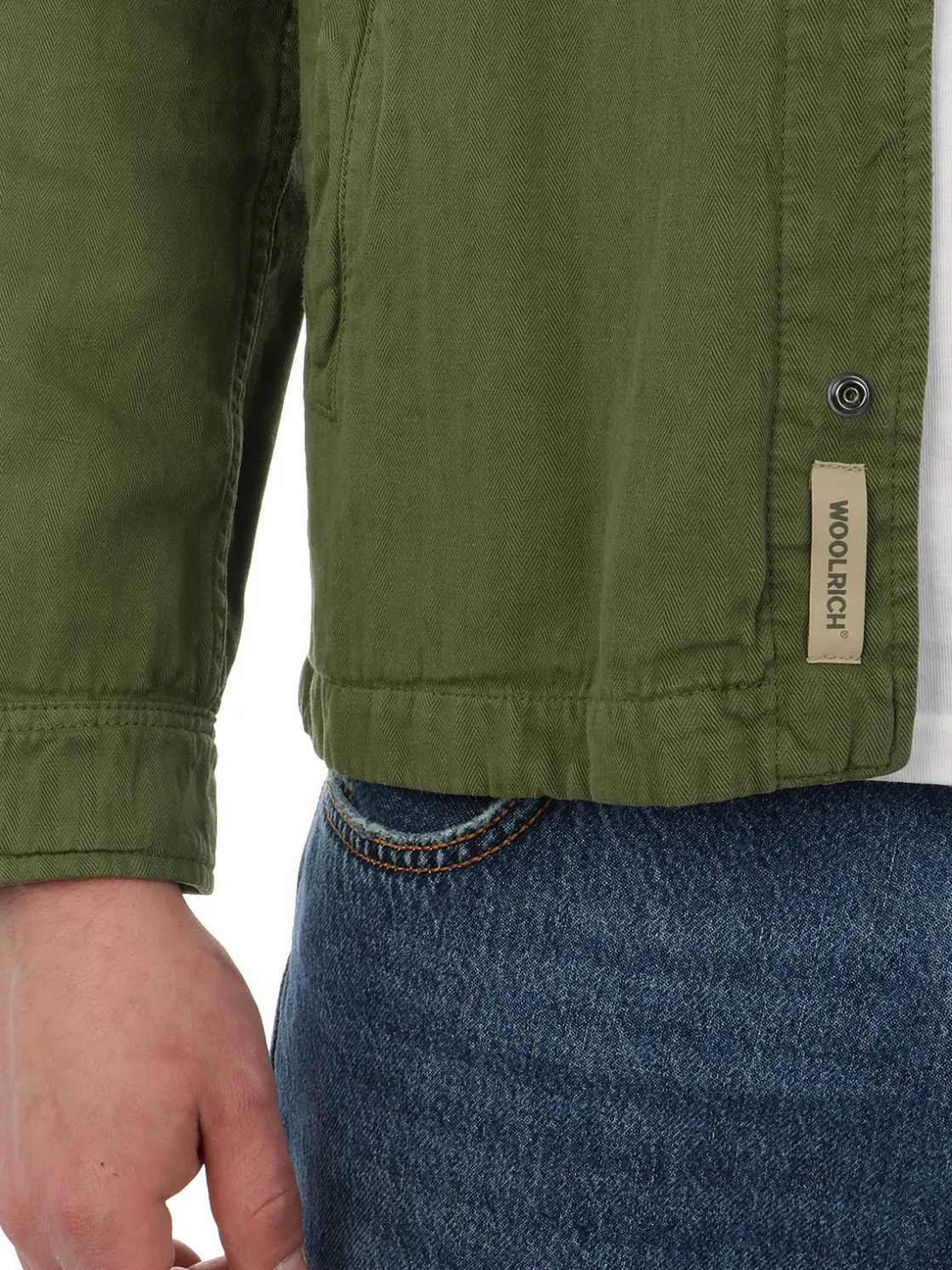 Woolrich | Overshirt Uomo Cotton Hemp>Uomo Camicie