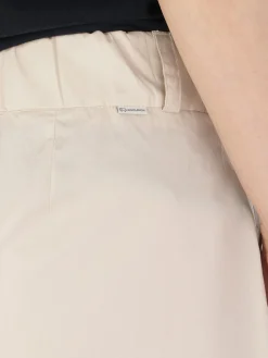 Woolrich | Shorts Donna in Poplin di Cotone><noscript><img width=
